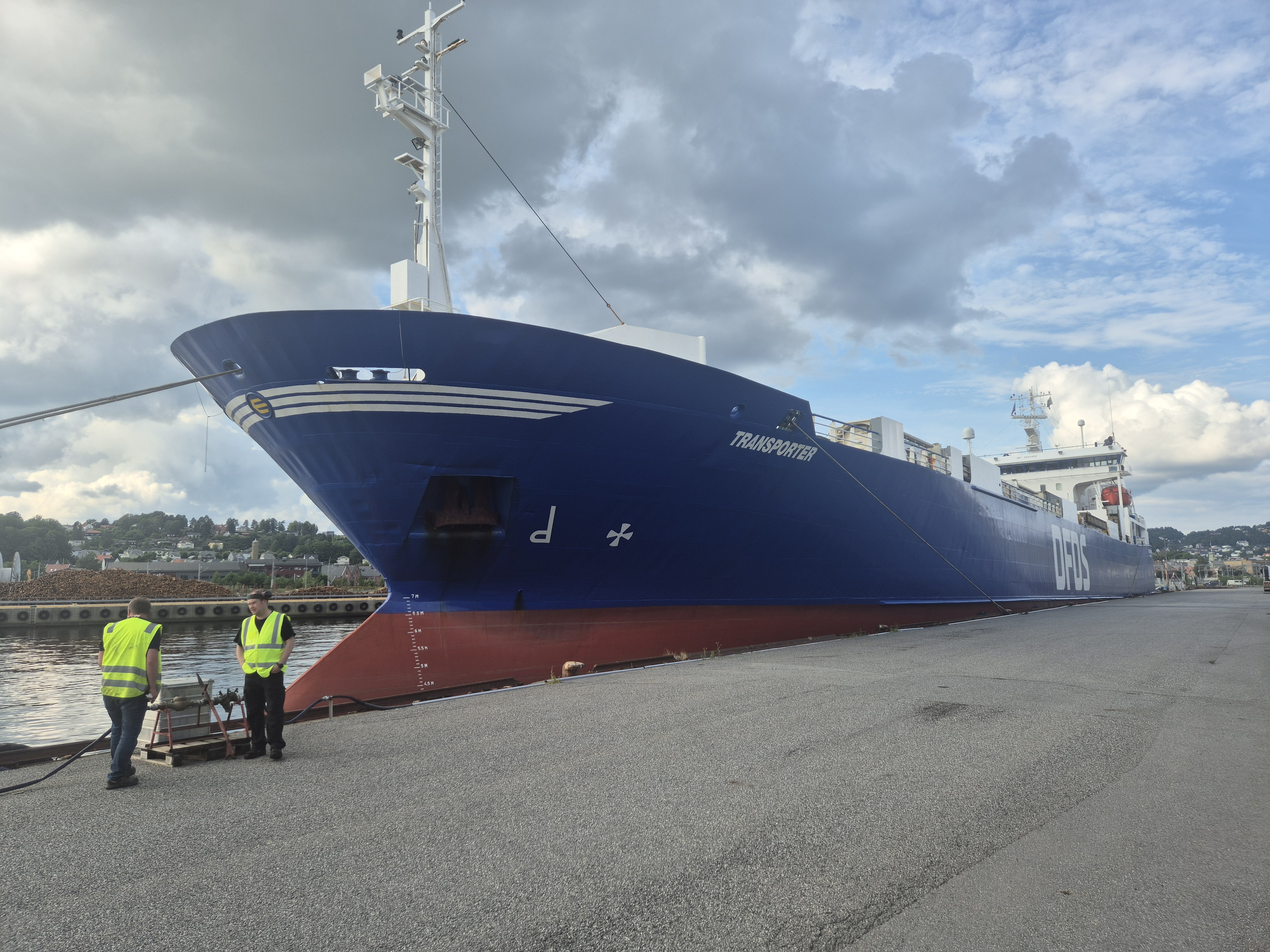 Transporter in Halden