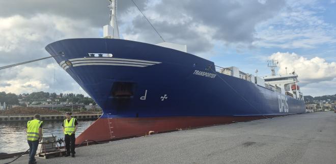 Transporter in Halden