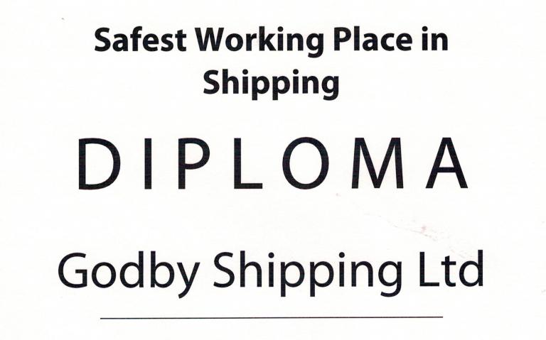 Safest Working Place in Shipping 2015